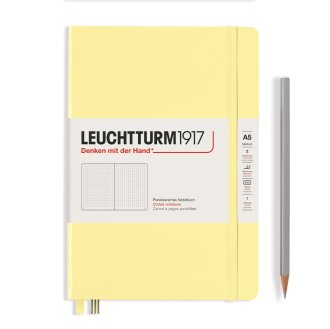Leuchtturm Notebook HC Medium A5 251p Dotted Vanilla