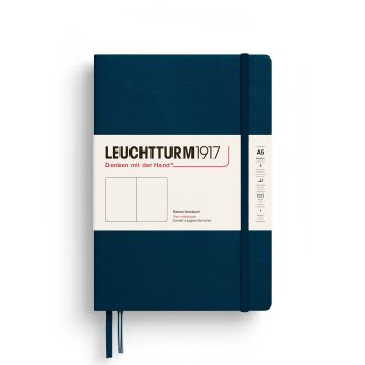 Leuchtturm Notebook HC Medium A5 251 p Plain.Deep Sea