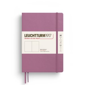 Leuchtturm Notebook HC Medium A5 251 p Plain Dusty Rose