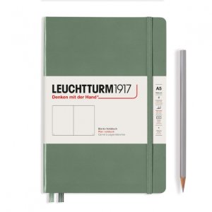 Leuchtturm Notebook HC Medium A5 251p Plain Olive