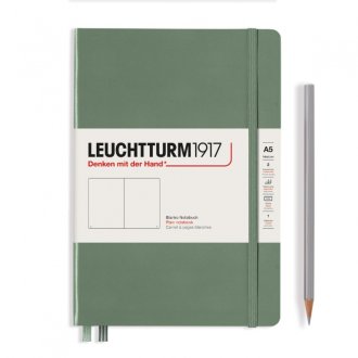 Leuchtturm Notebook HC Medium A5 251p Plain Olive