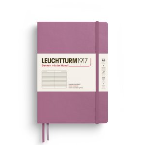 Leuchtturm Notebook HC Medium A5 251 p Ruled Dusty Rose