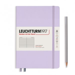 Leuchtturm Notebook HC Medium A5 251p Ruled Lilac