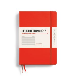 Leuchtturm Notebook HC Medium A5 251p Ruled Lobster