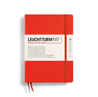 Leuchtturm Notebook HC Medium A5 251p Ruled Lobster