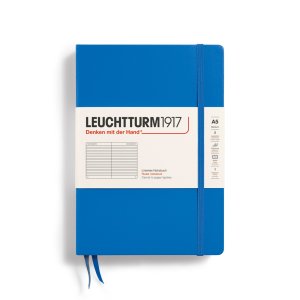 Leuchtturm Notebook HC Medium A5 251p Ruled Sky