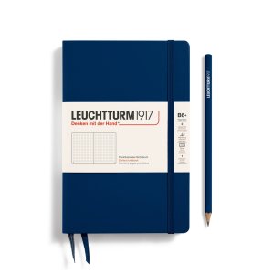 Leuchtturm Notebook HC Paperback B6+ Hardcover 219p Dotted Navy