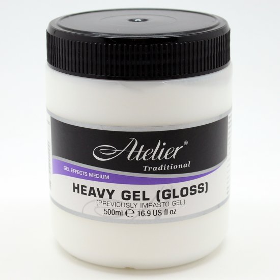 Heavy Gel (Gloss) Atelier 500ml - Click Image to Close