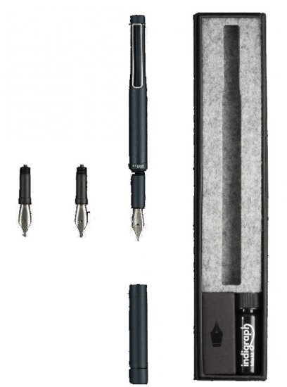 Indigraph Calligraphy Set 3 Nibs - Click Image to Close