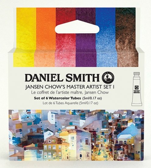 DANIEL SMITH Jansen Chow's Master Artist Set I 6x5ml Tubes - Click Image to Close