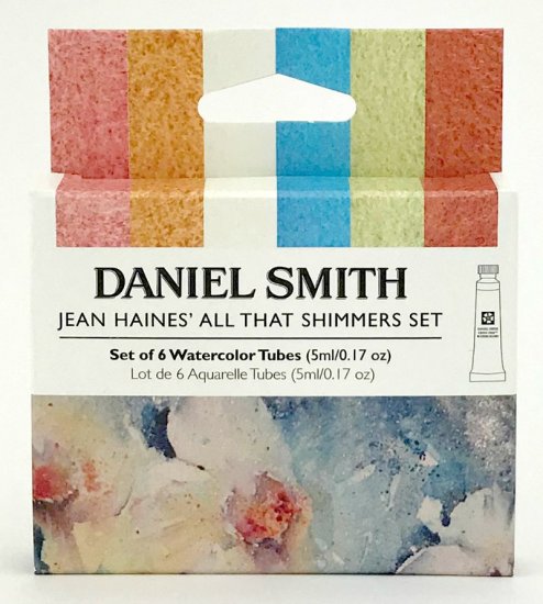 DANIEL SMITH Jean Haines All That Shimmers Set 6x5ml Tubes - Click Image to Close