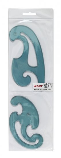 Kent French Curve Set - Click Image to Close