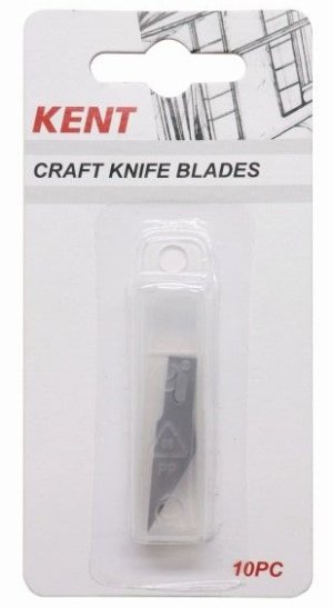 Kent Craft Knife Blades 10pk  Kent Craft Knife Blades 10pk