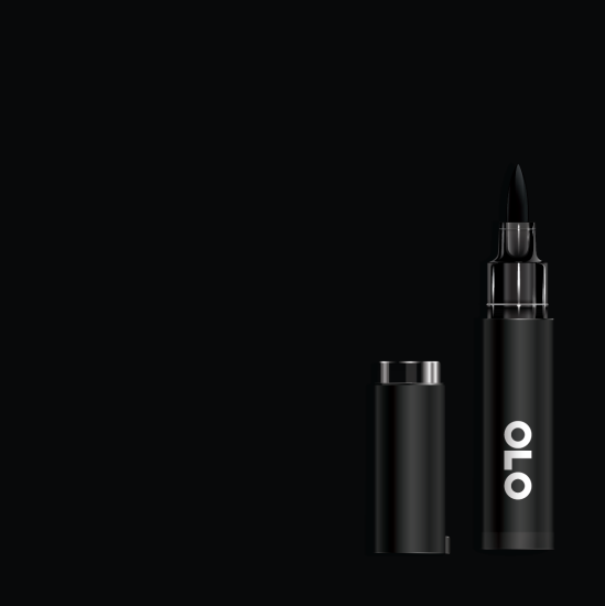 OLO Brush K Pure Black - Click Image to Close