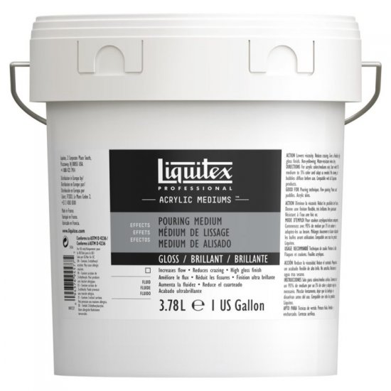Liquitex Gloss Pouring Medium 3.78ltr - Click Image to Close