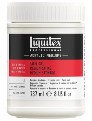 Liquitex Satin Gel Medium 237ml  Liquitex Satin Gel Medium 237ml