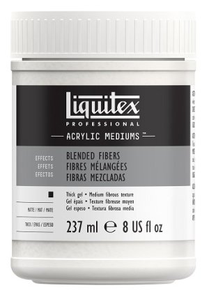 Liquitex Blended Fibers Textured Effects Medium 237ml  Liquitex Blended Fibers Textured Effects Medium 237ml