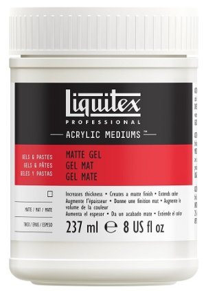 Liquitex Matte Gel Medium 237ml  Liquitex Matte Gel Medium 237ml