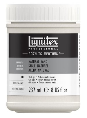 Liquitex Natural Sand Textured Effects Medium 237ml  Liquitex Natural Sand Textured Effects Medium 237ml