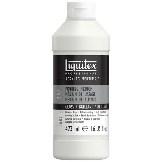 Liquitex Gloss Pouring Medium 473ml - Click Image to Close