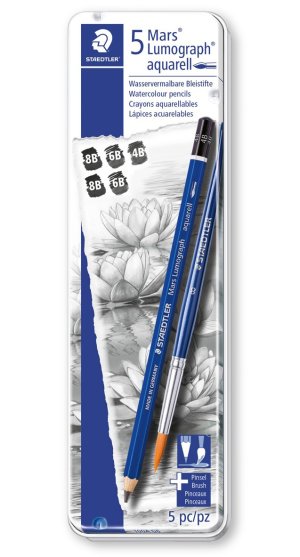Staedtler Mars LumoGraph Aquarelle (6 Tin)
