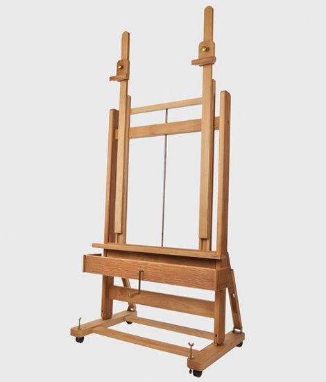 Mabef Studio Easel M02 with Crank - Click Image to Close