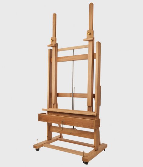 Mabef Lugano Studio Easel M02 Plus with Crank - Click Image to Close