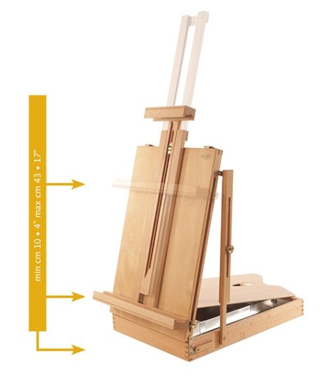 Mabef M24 Table Sketchbox Easel - Click Image to Close