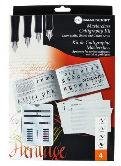 Manuscript Masterclass Calligraphy Kit - Click Image to Close