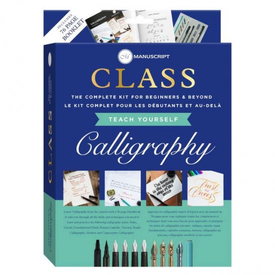 Manuscript Class Teach Yourself Calligraphy Kit - Click Image to Close