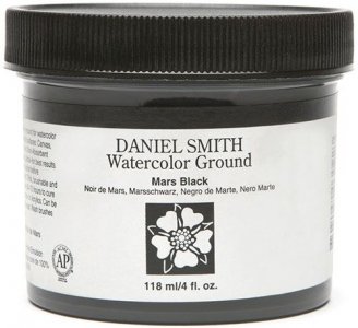 Daniel Smith Watercolour Ground Mars Black 118ml