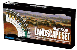 Matisse Structure Acrylic Set Landscape Colours