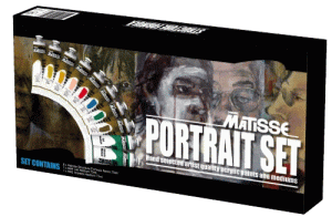 Matisse Structure Acrylic Set Portrait Colours
