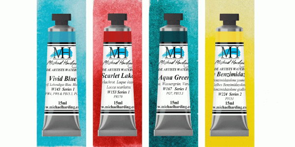 MH Introductory Set Michael Harding Watercolour 15ml