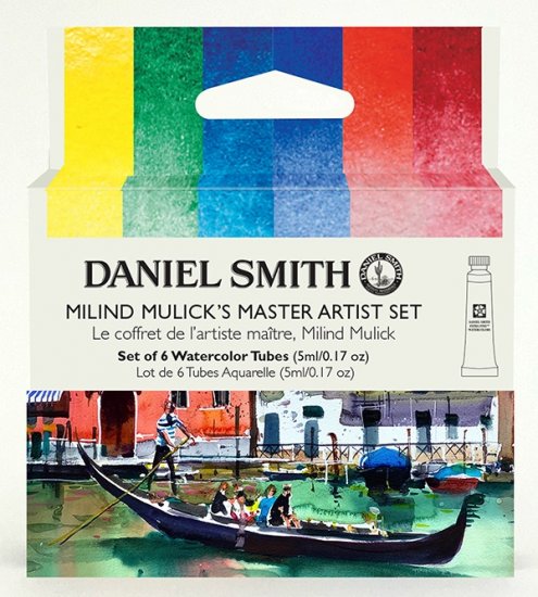 DANIEL SMITH Milind Mulicks Master Artist Set 6x5ml Tubes - Click Image to Close