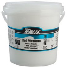 Gel Medium (Matt) MM30 Matisse 1Lt