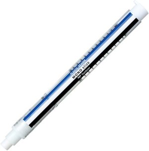 Tombow Mono Knock Stick Tri-Color Eraser  Tombow Mono Knock Stick Tri-Color Eraser
