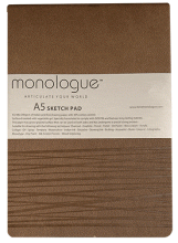 Monologue Sketch Pad Taupe A5