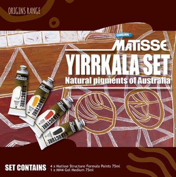 Matisse Structure Acrylic Yirrkala Set  Matisse Structure Acrylic Yirrkala Set