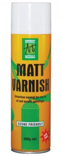 NAM Matt Varnish Spray 400g - Click Image to Close