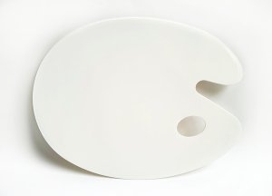 Peel Off Handheld Plastic Palette