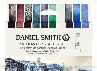 DANIEL SMITH Nicolas Lopez Watercolour Set 10x5ml Tubes