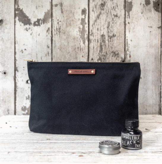 The Maker Pouch - Coal - Click Image to Close