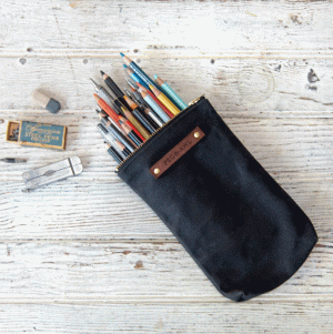 The Scribbler Pouch - Coal The Scribbler Pouch - Coal