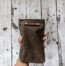 The Scribbler Pouch - Truffle