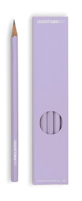 Leuchtturm Pencil Smooth Colours Assorted Unit 5x Lilac