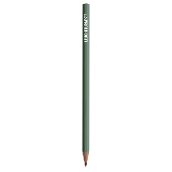 Leuchtturm Pencil Smooth Colours Assorted Unit 5x Olive - Click Image to Close