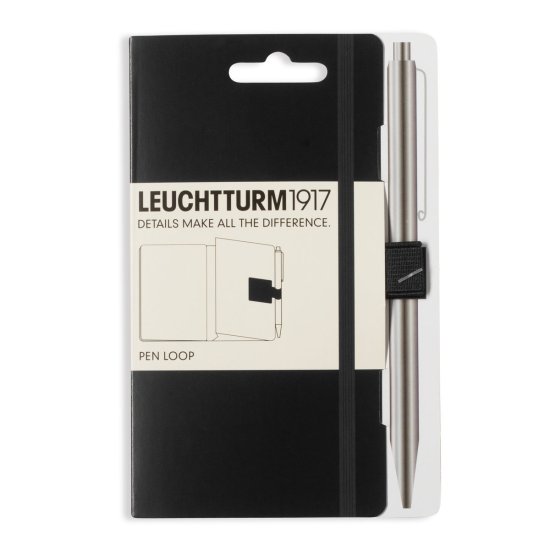 Leuchtturm Pen Loop Black - Click Image to Close