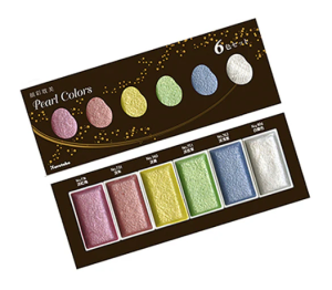 Kuretake Gansai Tambi Pearl Colours  Kuretake Gansai Tambi Pearl Colours