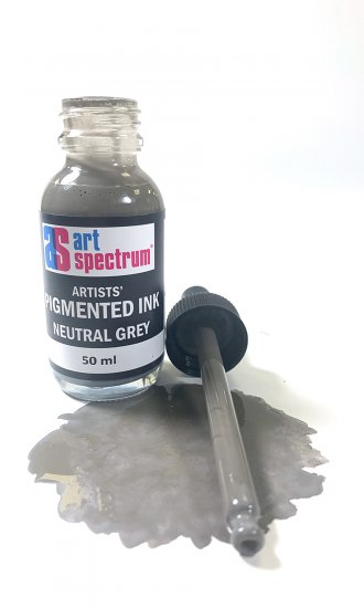 Neutral Grey As Pigmented Ink 50ml - Click Image to Close
